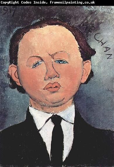 Amedeo Modigliani Portrat des Mechan